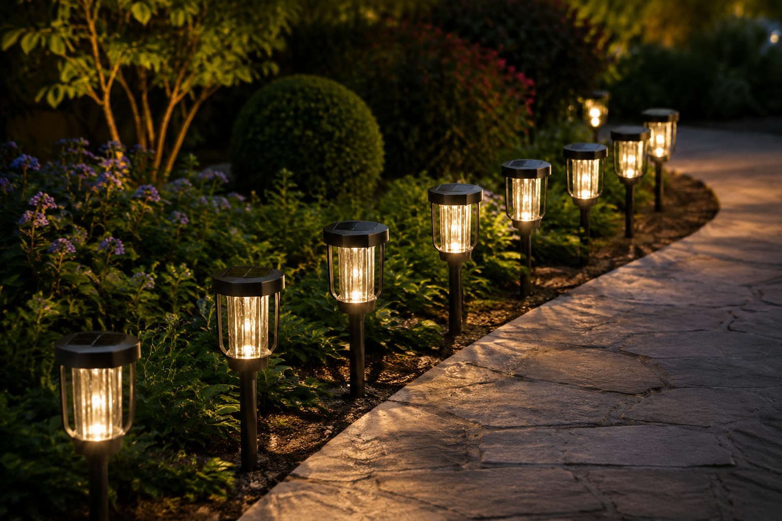 Pathway & Spotlights setting